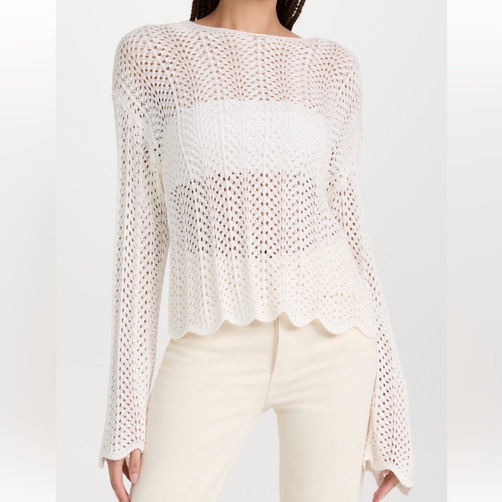 NWT Z Supply Donovan Crochet Top